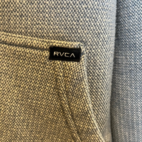 RVCA blue knit sweater with buttons - Picture 3 of 3